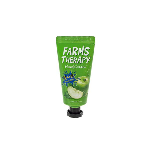 Farms Therapy Sparkling Hand Cream (Green Apple) - Крем для 